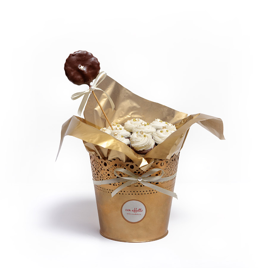 Cupcake Bouquet - Golden Moments